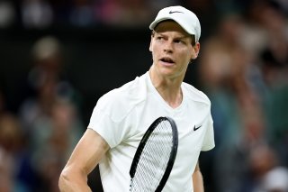 Sinner a dû batailler durant 3h42' face à Berrettini au 2e tour à Wimbledon KEYSTONE/EPA/ADAM VAUGHAN